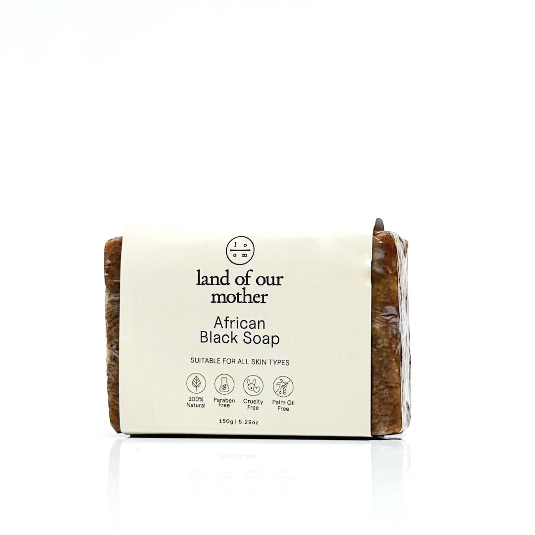 African black soap bar - natural acne and dark spot treatment for clear skin