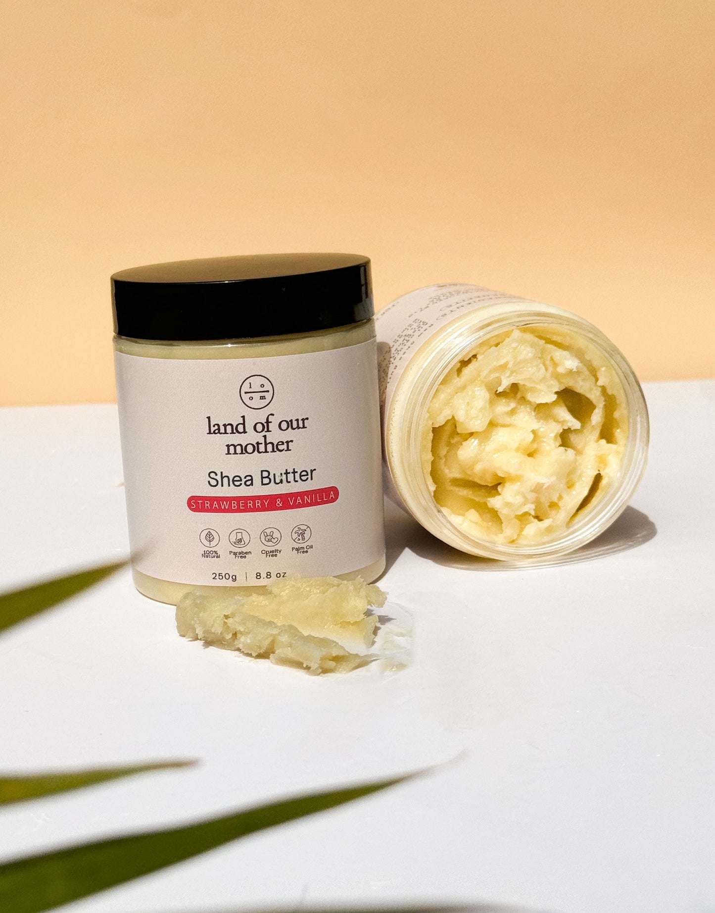 Strawberry & Vanilla Shea Butter  | Natural Blend for Hydration & Glow 8.8 oz