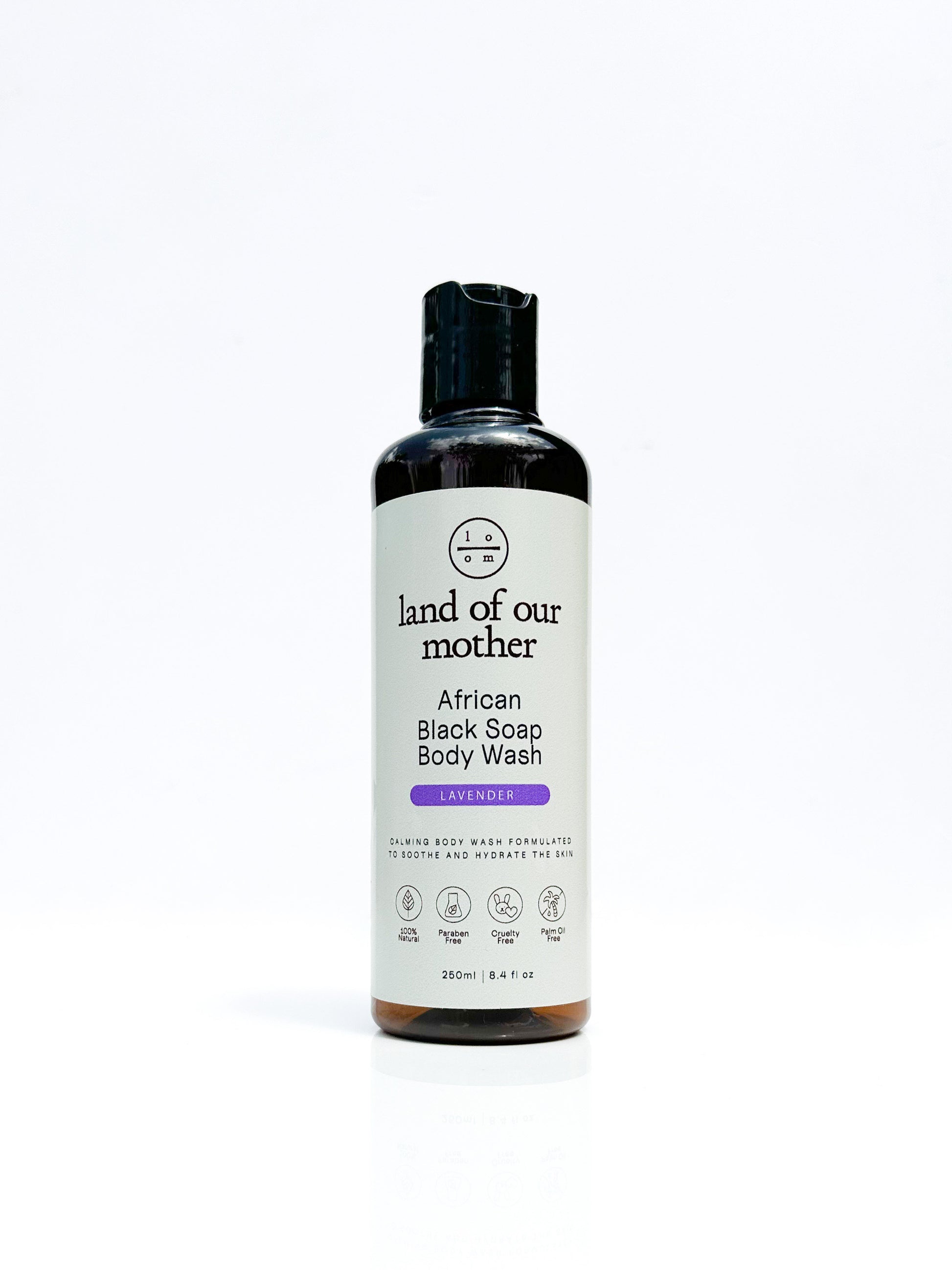 African Black Soap Body Wash  - lavender